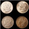 Image 1 : (4) Morgan Silver Dollars UNCIRCULATED