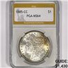 Image 1 : 1885-CC Morgan Silver Dollar PGA-MS64
