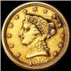 Image 1 : 1854-O $2.50 Gold Quarter Eagle CLOSELY UNC