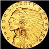 Image 1 : 1929 $2.50 Gold Quarter Eagle UNCIRCULATED