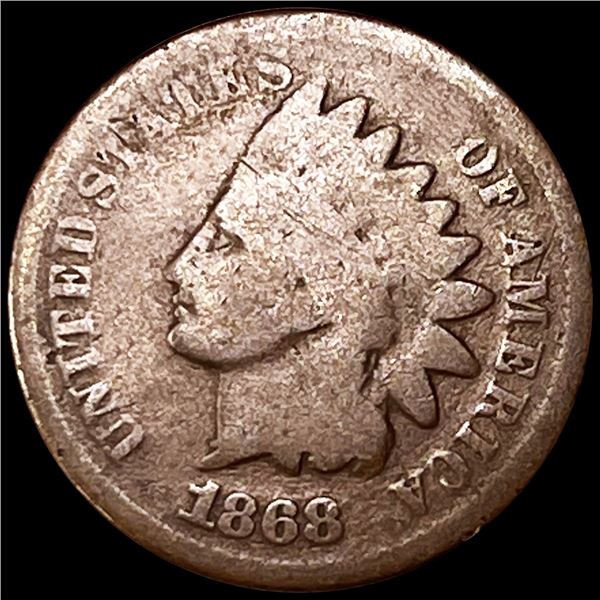 1868 Indian Head Cent NICELY CIRCULATED