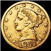 1847 $5 Gold Half Eagle NICELY CIRCULATED