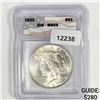 1922 Silver Peace Dollar ICG-MS65