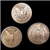 Image 2 : (3) Morgan Silver Dollars NICELY CIRCULATED