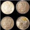 (4) Morgan Silver Dollars