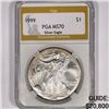 1999 American Silver Eagle PGA-MS70