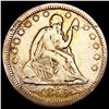 Image 1 : 1855 Seated Liberty Quarter NICELY CIRCULATED