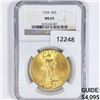 Image 1 : 1924 $20 Gold Double Eagle NGC-MS65