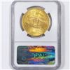 Image 2 : 1924 $20 Gold Double Eagle NGC-MS65