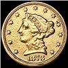 Image 1 : 1878 $2.50 Gold Quarter Eagle LIGHTLY CIRCULATED