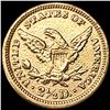 Image 2 : 1878 $2.50 Gold Quarter Eagle LIGHTLY CIRCULATED