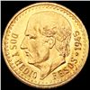 Image 1 : 1945 Mexico Gold 2.50 Pesos CHOICE BU