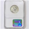 Image 2 : 1963 Washington Silver Quarter NGC-MS65