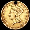 Image 1 : 1856 Rare Gold Dollar ABOUT UNCIRCULATED
