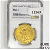 Image 1 : 1908 $20 Gold Double Eagle NGC-MS64 No Motto