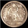 Image 1 : 1861-S Seated Liberty Quarter NICELY CIRCULATED
