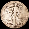 Image 1 : 1921-S Walking Liberty Half Dollar NICELY CIRC