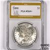 Image 1 : 1890 Morgan Silver Dollar PGA-MS64+
