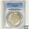 Image 1 : 1921 Morgan Silver Dollar PCGS-MS63