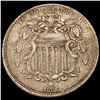 Image 1 : 1866 Rays Shield Nickel NEARLY UNCIRCULATED