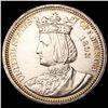 Image 1 : 1893 Isabella Silver Quarter UNCIRCULATED
