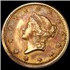 Image 1 : 1851 Rare Gold Dollar UNCIRCULATED