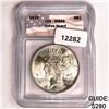 Image 1 : 1922 Silver Peace Dollar ICG-MS65