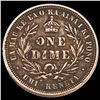 Image 2 : 1883 Kingdom of Hawaii Dime NEARLY UNCIRCULATED