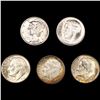 Image 1 : (5) Misc Dimes UNCIRCULATED