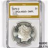 Image 1 : 1879-O Morgan Silver Dollar PGA-MS65+ DMPL