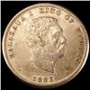 Image 1 : 1883 Kingdom of Hawaii Quarter CLOSELY UNC