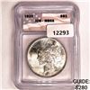 Image 1 : 1922 Silver Peace Dollar ICG-MS65