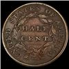 Image 2 : 1833 Classic Head Half Cent LIGHTLY CIRCULATED