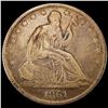 Image 1 : 1861-O Seated Liberty Half Dollar NICELY CIRC