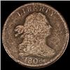 Image 1 : 1808 Draped Bust Half Cent NICELY CIRCULATED