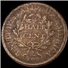 Image 2 : 1808 Draped Bust Half Cent NICELY CIRCULATED