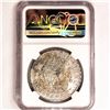 Image 2 : 1753LM J Peru 8 Reales NGC-UNC Details