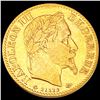 Image 1 : 1866-A France Gold 10 Francs CLOSELY UNCIRCULATED