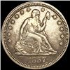 Image 1 : 1857 Seated Liberty Quarter NEARLY UNCIRCULATED