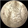 Image 1 : 1830 Capped Bust Half Dollar NICELY CIRCULATED