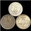 Image 2 : (3) Morgan Silver Dollars