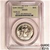 Image 1 : 1935-S San Diego Half Dollar PCGS-MS65