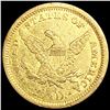 Image 2 : 1861 $2.50 Gold Quarter Eagle UNCIRCULATED