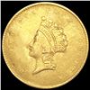 Image 1 : 1855 Rare Gold Dollar NICELY CIRCULATED
