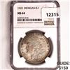 Image 1 : 1921 Morgan Silver Dollar NGC-MS64