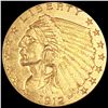 Image 1 : 1912 $2.50 Gold Quarter Eagle UNCIRCULATED