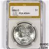 Image 1 : 1884-O Morgan Silver Dollar PGA-MS64+