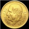 Image 1 : 1907 Mexico Gold 10 Pesos UNCIRCULATED