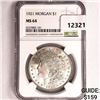 Image 1 : 1921 Morgan Silver Dollar NGC-MS64