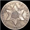 Image 1 : 1861 Silver Three Cent CLOSELY UNCIRCULATED
